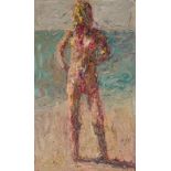 Anton Karstel Bikini Girl signed oil on canvas 70 by 42cm