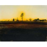 Hermann Niebuhr Highveld Winter Morning signed; inscribed with the title on the reverse oil on