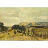 Errol Stephen Boyley View from Newlands signed; inscribed with the title on the reverse oil on board