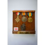 Medals: a World War I trio, to 2939 Pte P Holland K.R Rif.C.