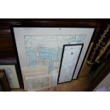 WITHDRAWN FROM SALE - A large quantity of old maps,