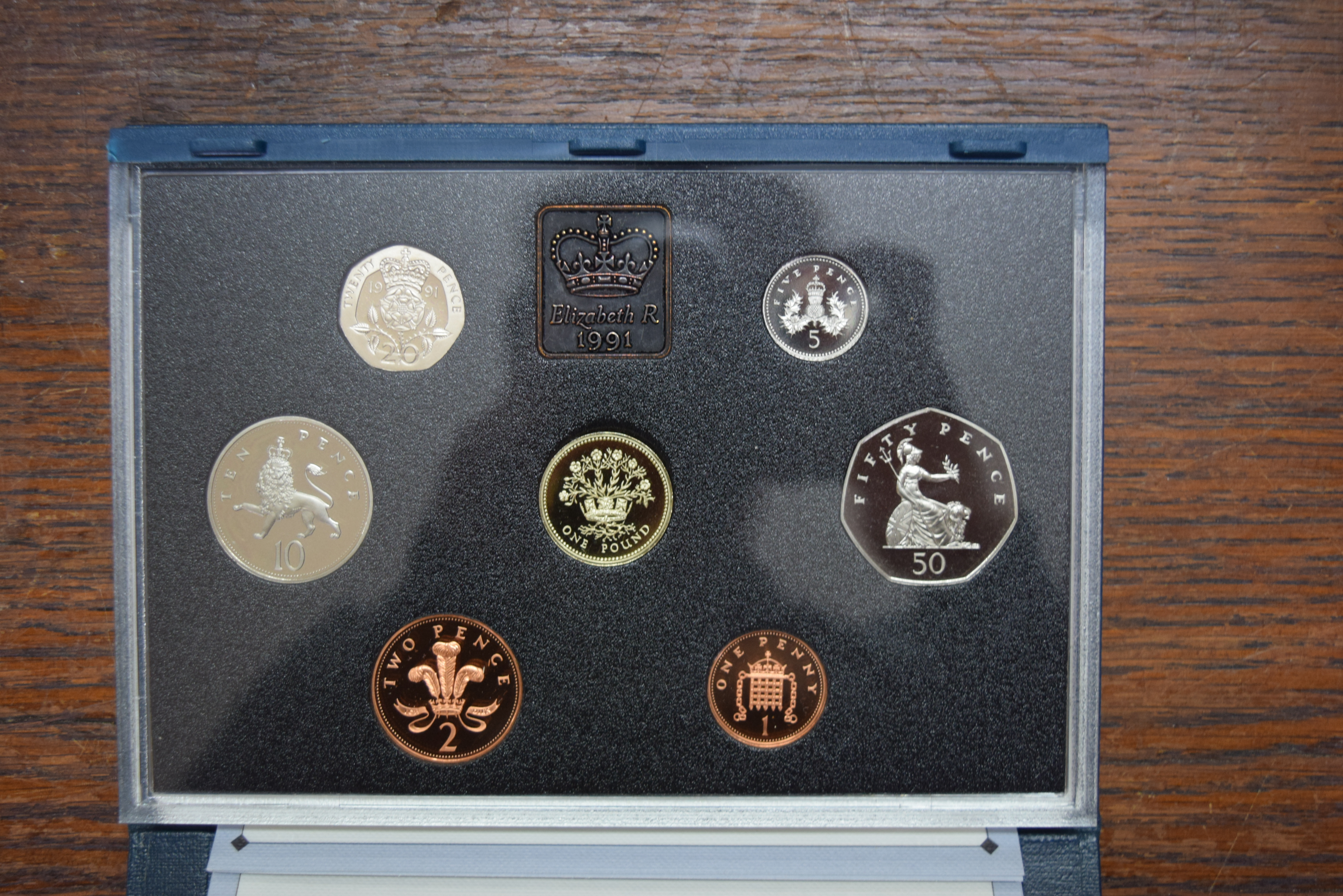A collection of twenty-one GB coin sets; together with another US coin set; - Image 2 of 3