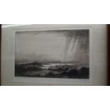 R F King, 'The Purbeck Hills'; 'The Cobbler, Lock Long', a pair, each signed and titled in pencil,