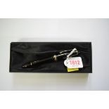 A Mont Blanc Meisterstuck fountain pen, the nib numbered 4180, in original box.