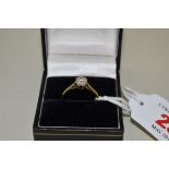 An 18ct gold diamond solitaire ring, approximately 0.7ct.