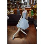 A Lladro figure of Ballerina, No.4559, (retired 1993), 36cm high.