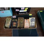 Tobacciana: four vintage tobacco pouches,
