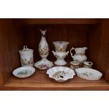 A small quantity of Aynsley 'Cottage Garden' items;