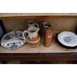 A small quantity of pottery and porcelain,