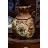 A large West German pottery jug, 46.5cm high.
