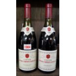 Two bottles of 1985 Corton Clos des Cortons, J Faiveley.