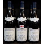 Six bottles of 1996 Domaine du Bois de la Salle Julienas.