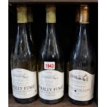 Three 75cl bottles of 1998 Pouilly Fume; together with three 75cl bottles of 1997 Pouilly sur Loire.