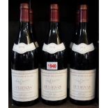 Six bottles of 1994 Domaine du Bois de la Salle Julienas.