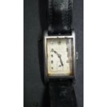 A 1930s Kendal & Dent gentleman's mechanical wristwatch.