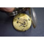 A silver fusee pocket watch, by L Morrison, Manchester, having 4.