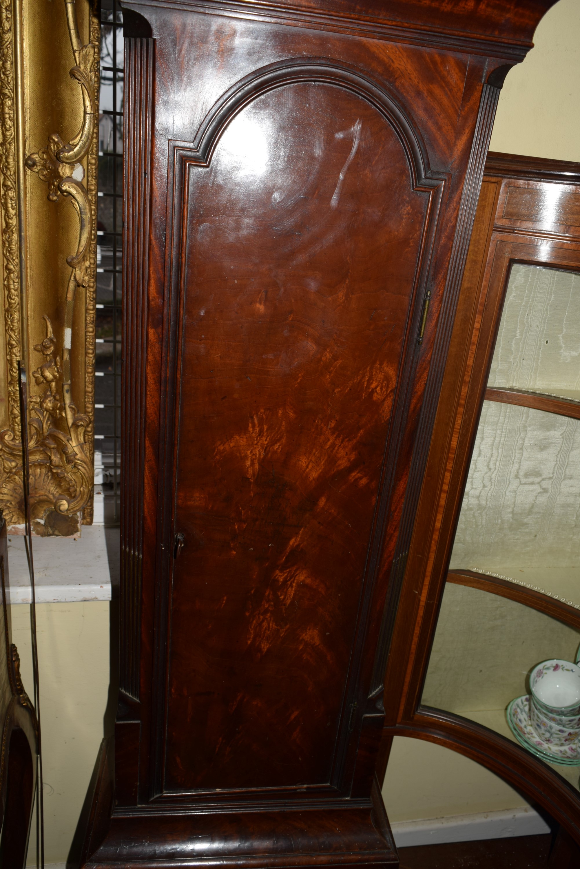 A George III figured mahogany, 8 day longcase clock, - Image 14 of 14