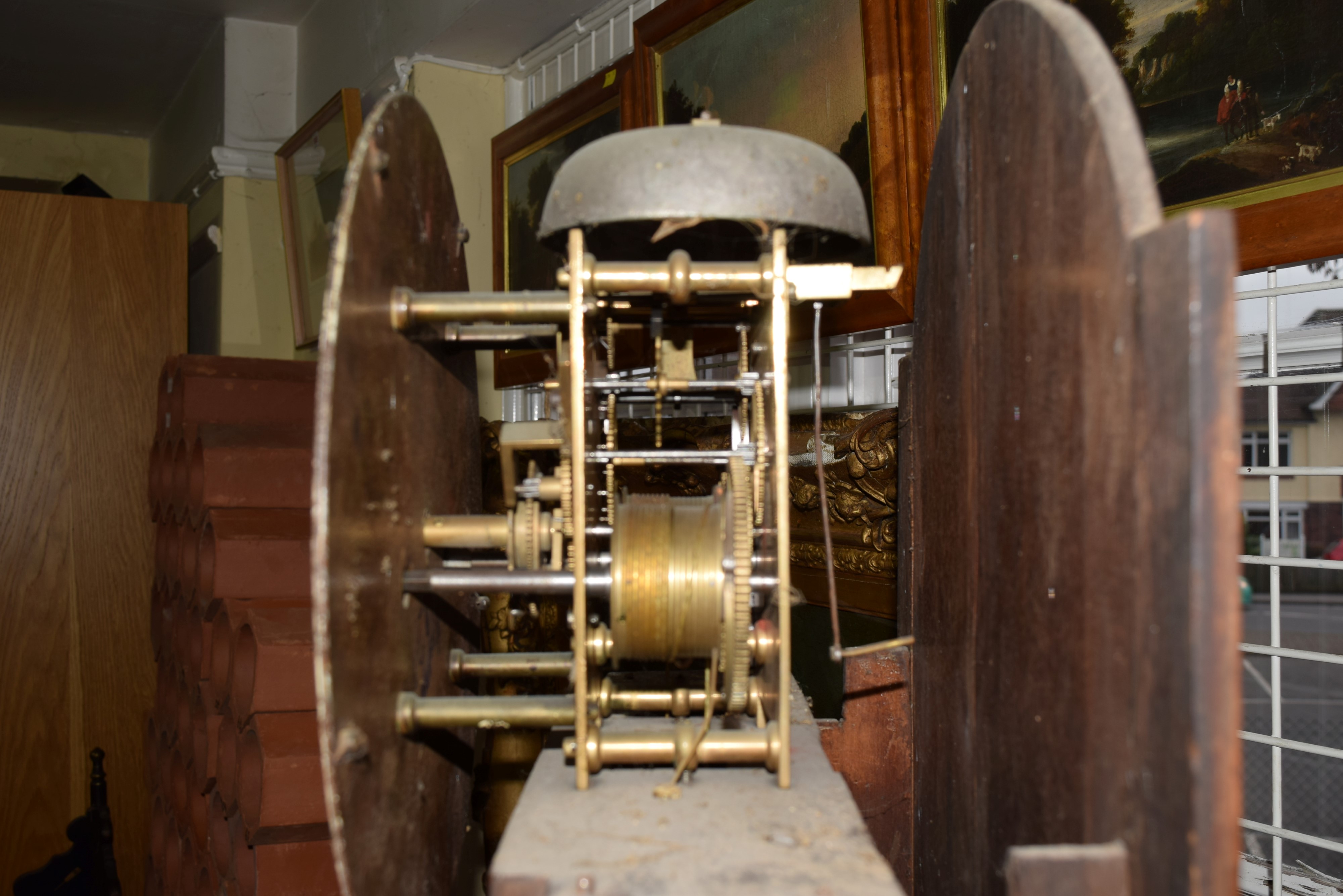 A George III figured mahogany, 8 day longcase clock, - Image 7 of 14