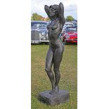 Garden Statue: Enzo Plazzotta, (Italian 1921-1981) Nicki HowarthSigned 6 of 9 with foundry