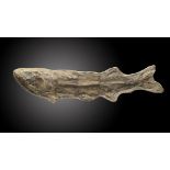 A similar fossil fishSantana formation, Brazil, Cretaceous41cm.; 16ins long (See footnote to lot