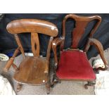 2 x childs chairs