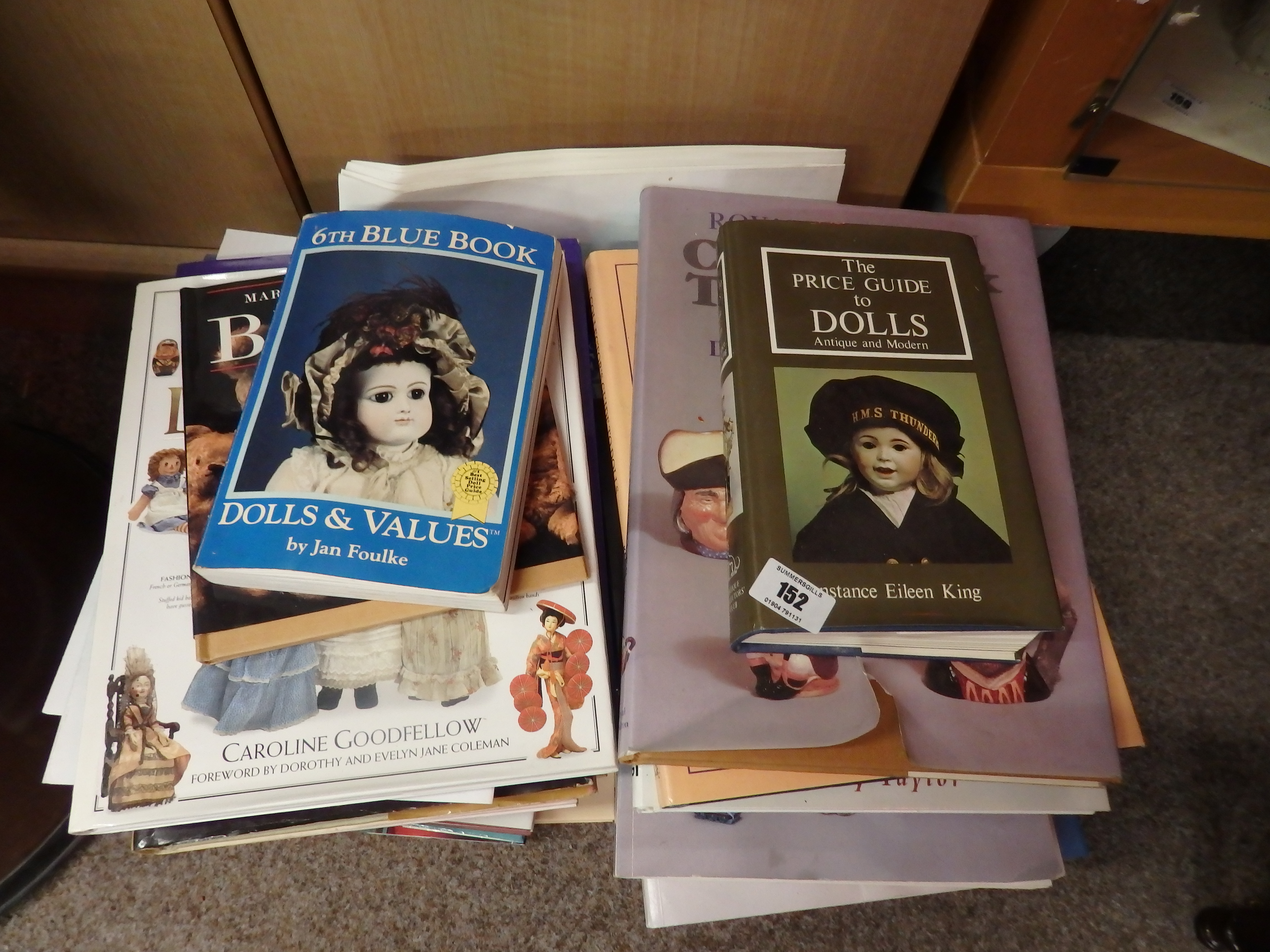 Various doll books