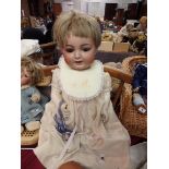Large bisque doll 126 62