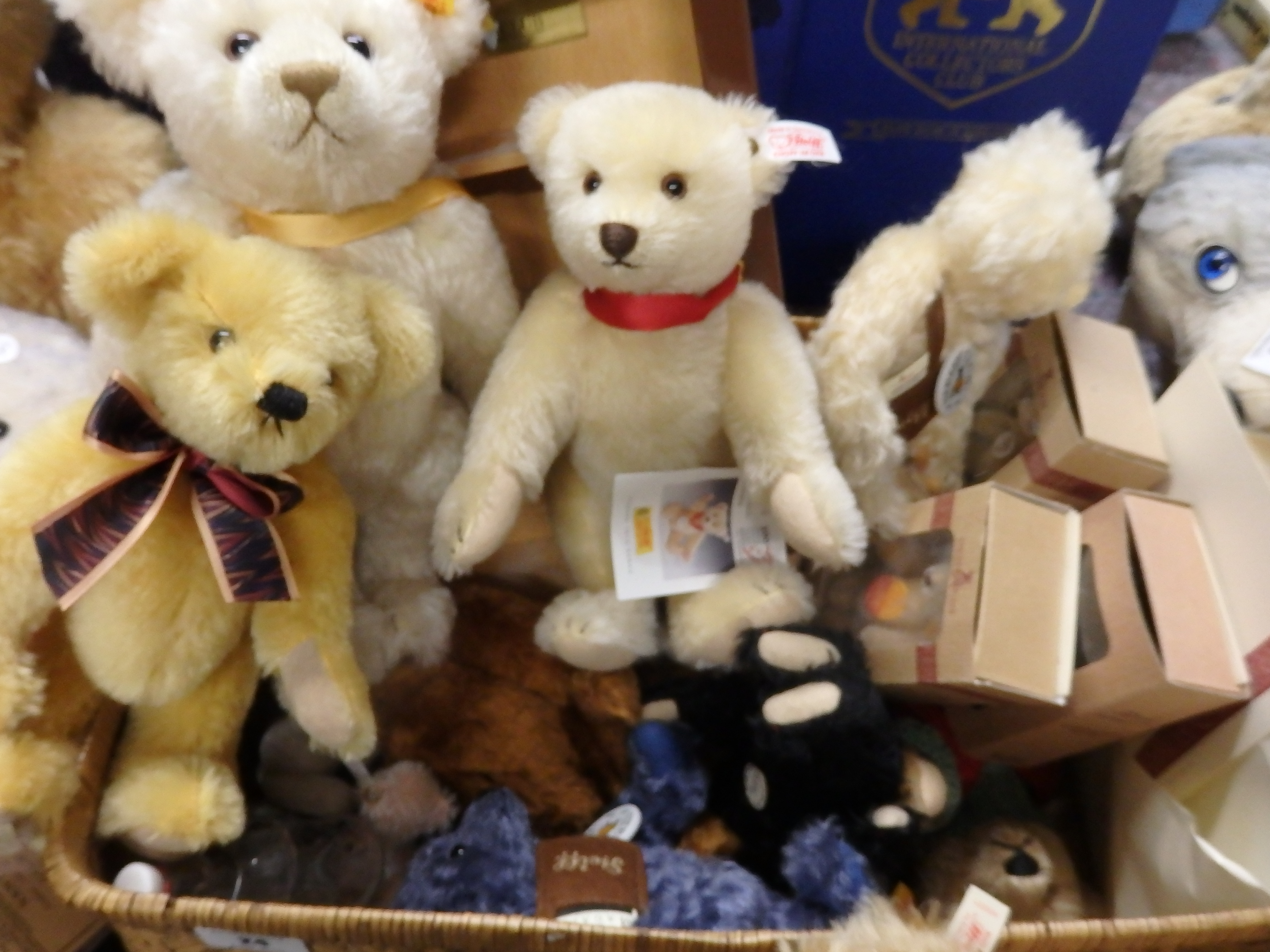 Collection of Steiff bears