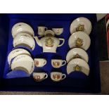 corona coronation tea set