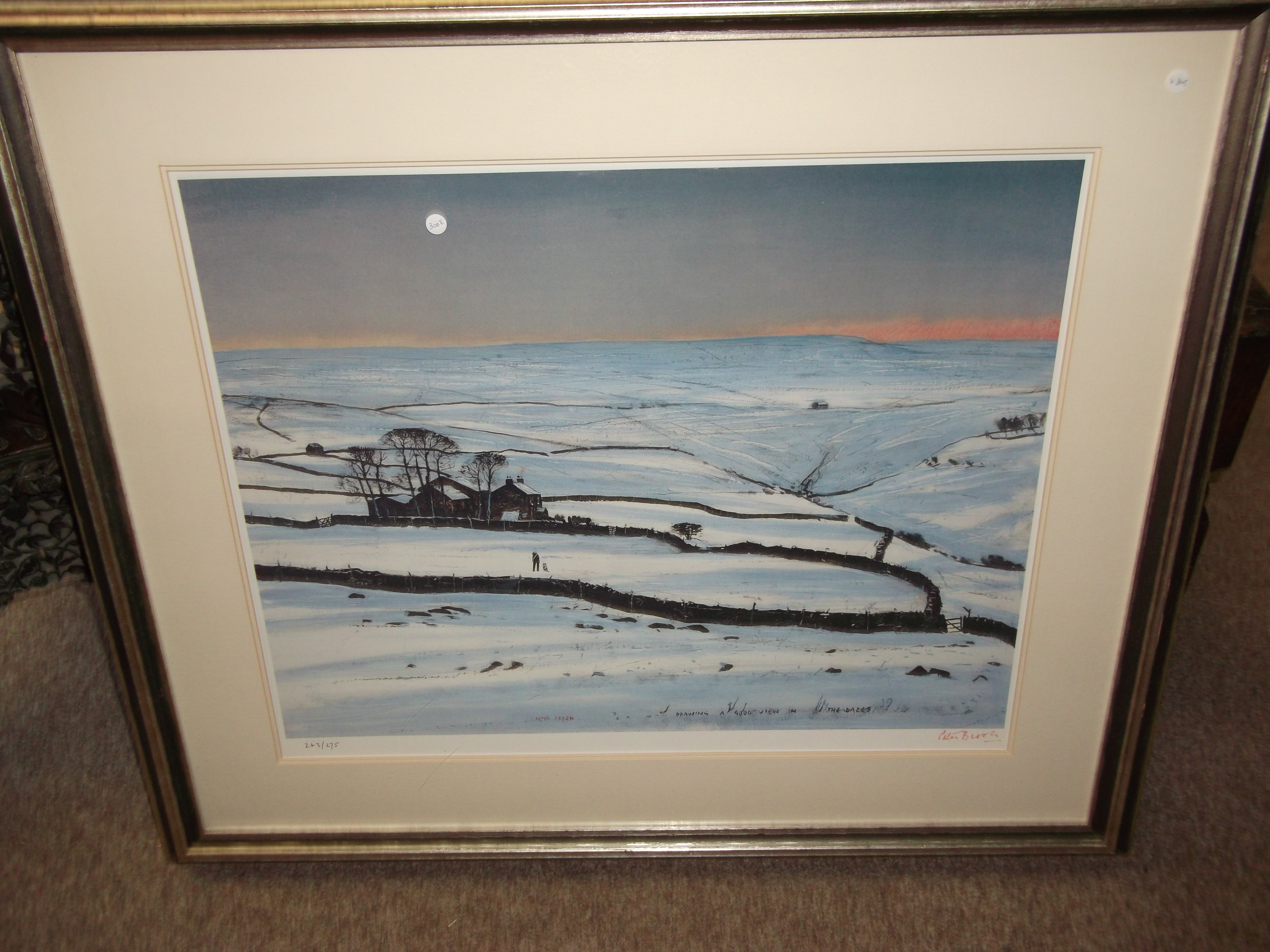 ltd edition print by peter brook