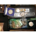 Gents watches and coins