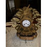 Ormolu mantle clock