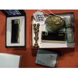 Ronson lighter, scent bottles etc