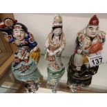 3 Oriental figures