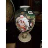 Victorian glass vase
