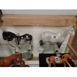 Beswick horse and cart horse