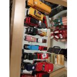 Collection toy cars