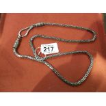 Silver necklace 153g