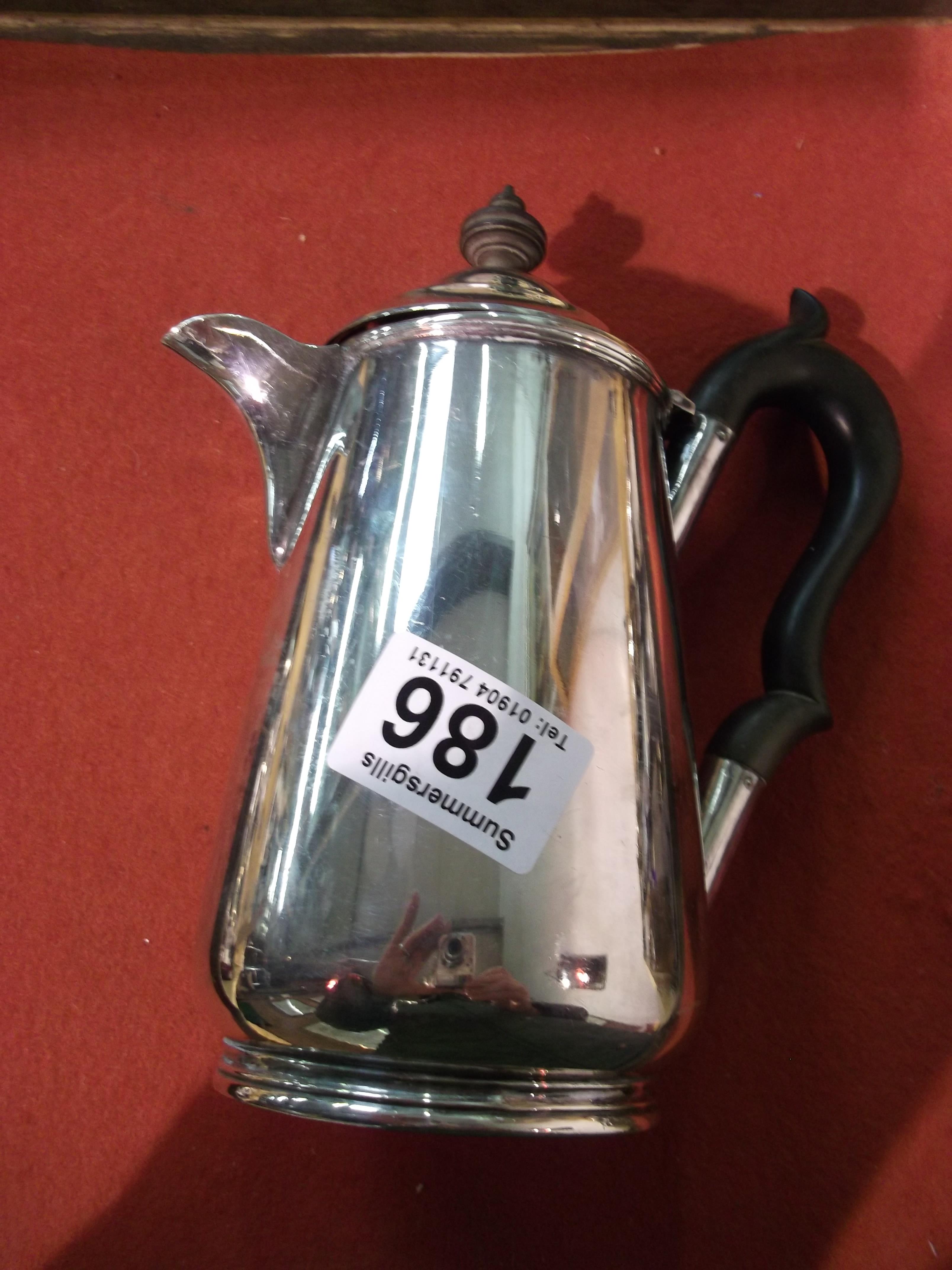 Silver coffee pot 487g