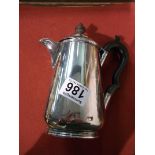 Silver coffee pot 487g