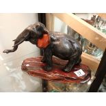 Oriental meiji  Bronze elephant