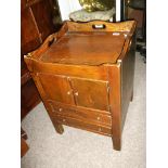 Antique bedside cabinet