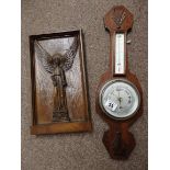 Barometer and wall plaque