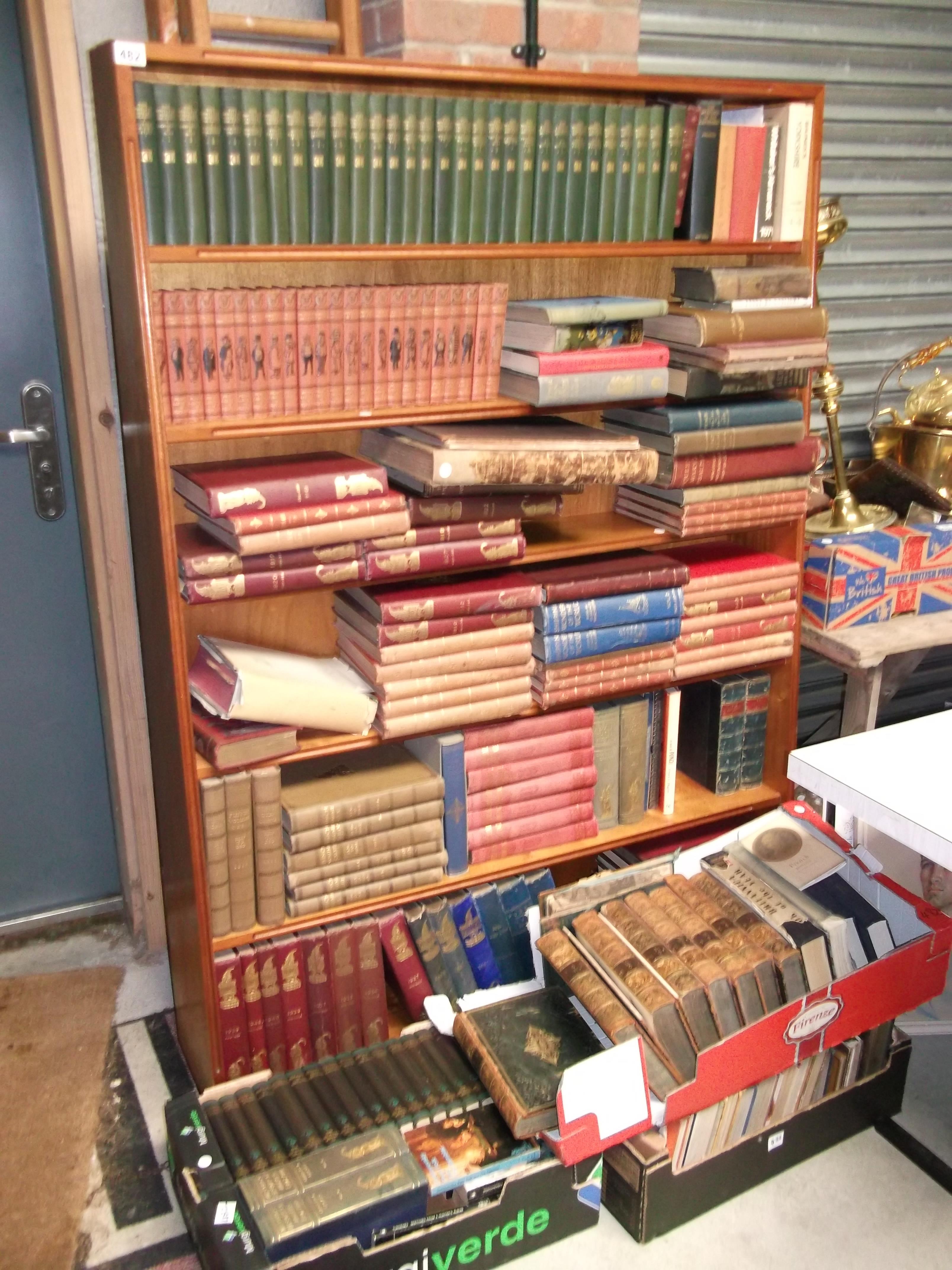 Large collection of PUNCH annuals and books ETC.