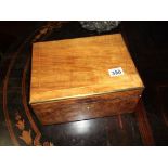 Walnut work box