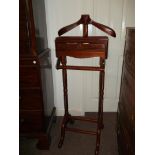 Mahogany trouser stand /valet