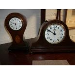 2 edwardian clocks