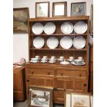 Rabbitman oak dresser 4ft NOT MOUSEMAN