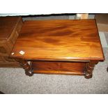 mahogany coffee table