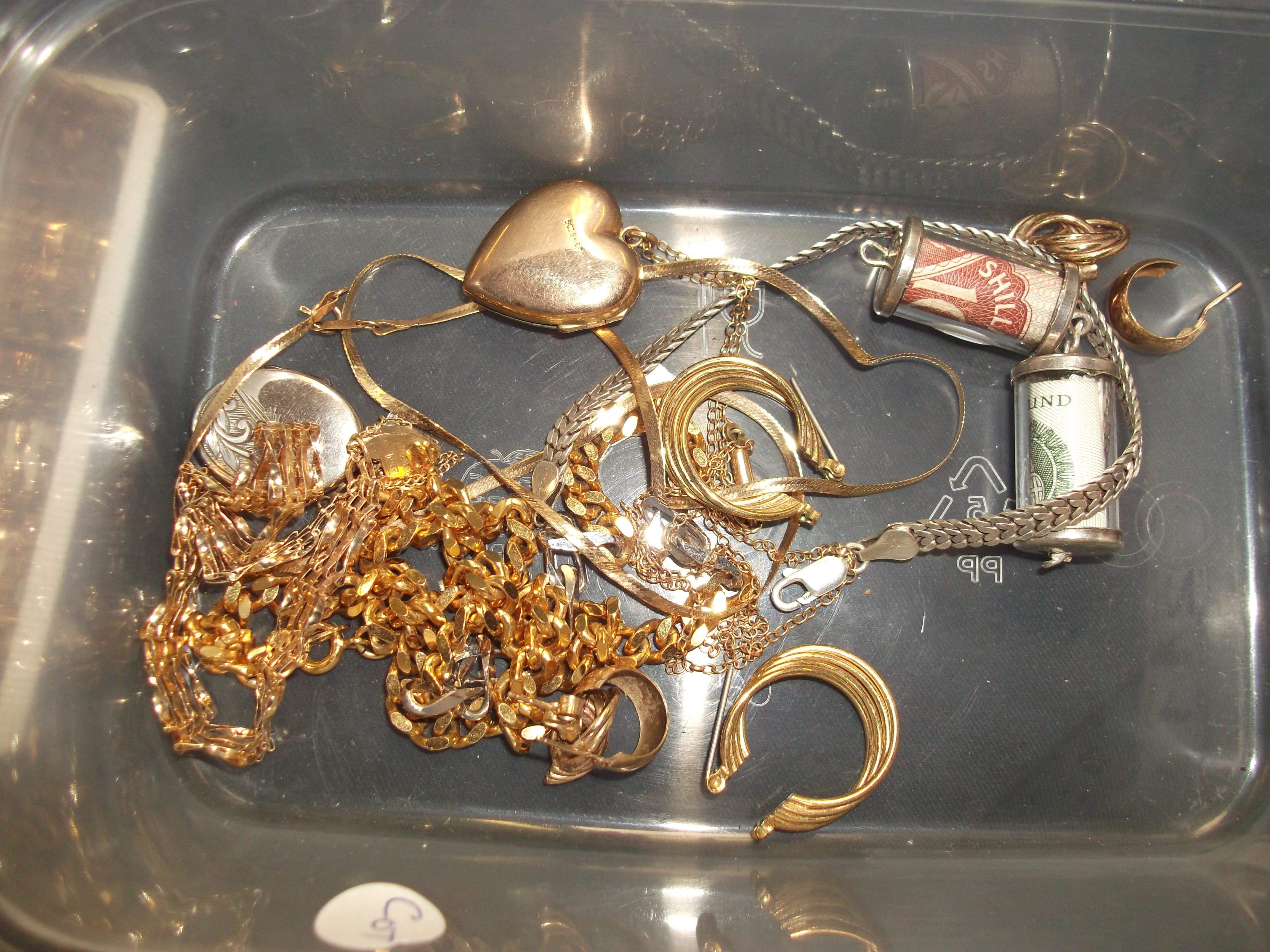 misc jewellery incl gold